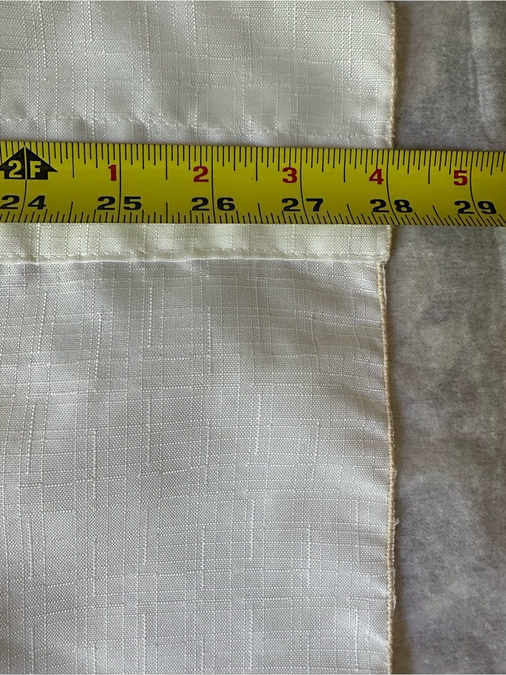 White with Blue Shell Embroidery Curtain Panels and Valences - Picture 6 of 8